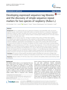 Developing expressed sequence tag libraries and