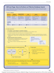 AM Last Page: How to Perform an Effective Database Search