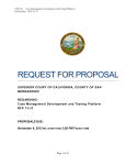 Case Management Development and Testing Platform RFP 13