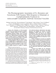 Receptors and Cytochrome P450 Enzymes With Response to