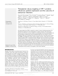 Thioaptamer decoy targeting of AP-1 proteins influences cytokine