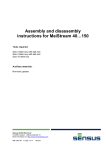Assembly and disassembly instructions for