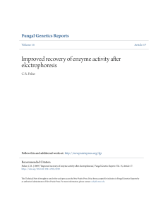 Improved recovery of enzyme activity after