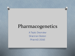 Pharmacogenetics