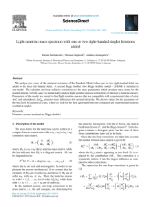 Light neutrino mass spectrum with one or two right