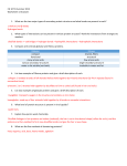 CH 107 SI Summer 2015 Worksheet 13 Answers What are the two