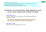 Development of immunomodulatory drugs targeting the innate