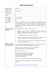 Subject Description Form