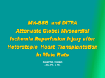MK-886 and DITPA Attenuate Global Myocardial Ischemia