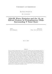 Mid-IR Water Emission and the 10 μm Silicate Feature in