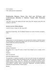 Serum uric acid level.