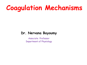 Coagulation