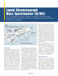 Liquid Chromatograph Mass Spectrometer (LC/MS)