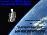 Cosmic scaffolding and the growth of structure
