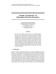 Synaptic Transmission: An Information-Theoretic