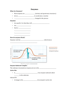 Enzymes