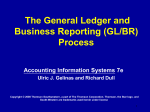 The General Ledger and Business Reporting