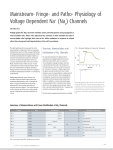 Mainstream- Fringe- and Patho- Physiology of Voltage Dependent