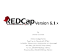 REDCap - Division of Biostatistics