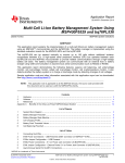 Multi-Cell Li-Ion Battery Management System