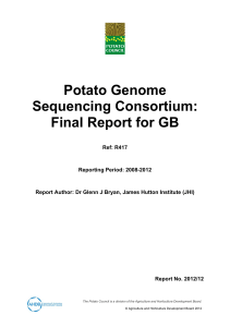 Potato Genome Sequencing Consortium: Final
