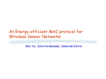 An Energy-efficient MAC protocol for Wireless Sensor