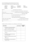 Ecology of Bacteria and Virus Cycles Worksheet