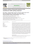 Proteomic analysis of Entamoeba histolytica in vivo assembled pre