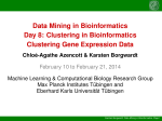 Data Mining in Bioinformatics Day 8: Clustering in Bioinformatics