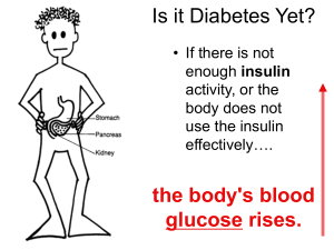 Is it Diabetes Yet?
