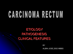 carcinoma of rectum