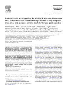 Transgenic mice overexpressing the full