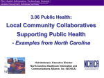 North Carolina Health Alert Network - NC-HAN NC