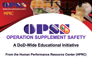 OPSS - Human Performance Resource Center