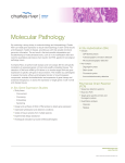 Molecular Pathology - Charles River Laboratories