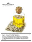 non-gmo sunflower oil