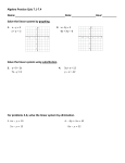 Algebra Quiz ~ Chapter 7.1-7.4