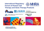 International Regulatory Forum of Human Cell Therapy and Gene