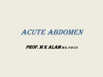 Acute abdomen - helpfuldoctors