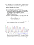 DNA sequencing is used to read out the bases from