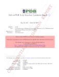 Full wwPDB X-ray Structure Validation Report i