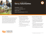 Savvy Suburbanites (1D)