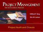 Project Management 3e.