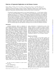 Patterns of Segmental Duplication in the Human Genome