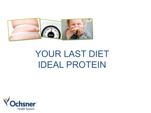 your last diet ideal protein