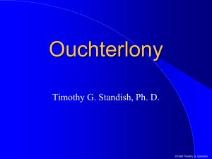 Ouchterlony Procedure