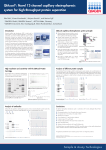 QIAxcel: Novel 12-channel capillary electrophoresis system for high