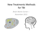 New Treatments Methods for TBI