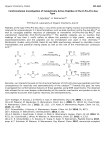 Organic Chemistry, Poster OC-162 Conformational Investigation of