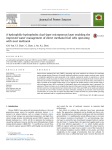 A hydrophilic-hydrophobic dual-layer microporous layer